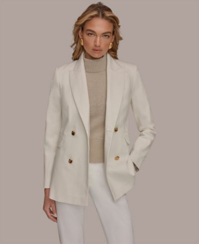 Donna Karan New York Женский двубортный блейзер-жакет