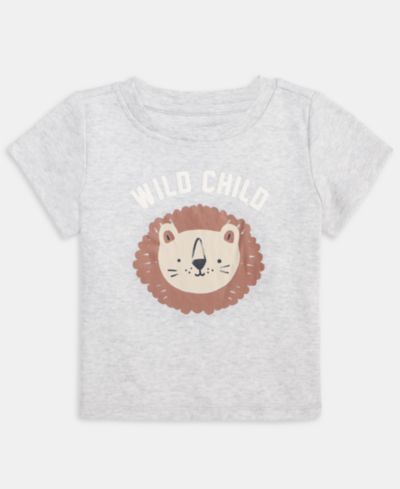 Футболка First Impressions Toddler Boys' 2T-4T Mix and Match Wild Child Graphic