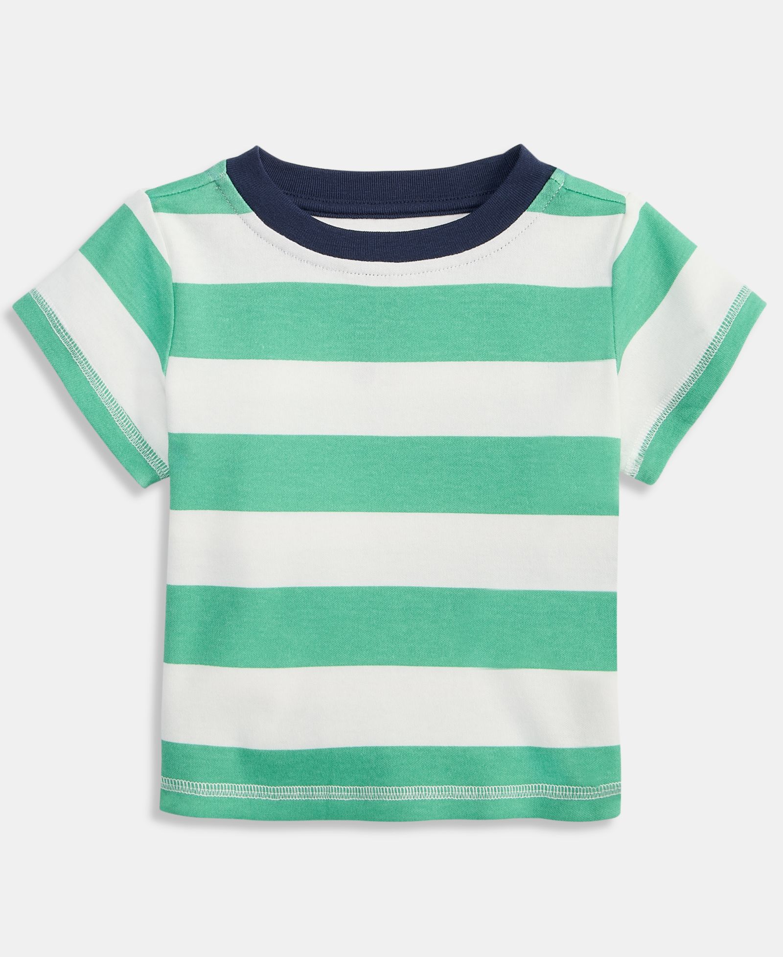 First Impressions Детская футболка в полоску Rugby Stripe для мальчиков 2T-4T