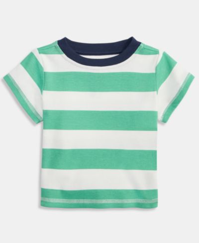 First Impressions Детская футболка в полоску Rugby Stripe для мальчиков 2T-4T