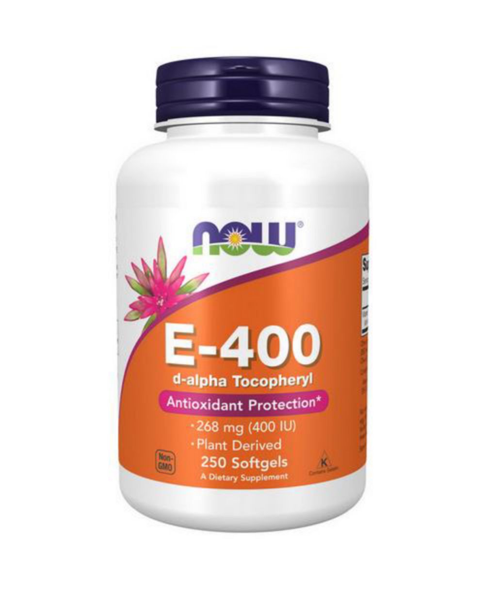 NOW Foods E-400, 250 Softgels