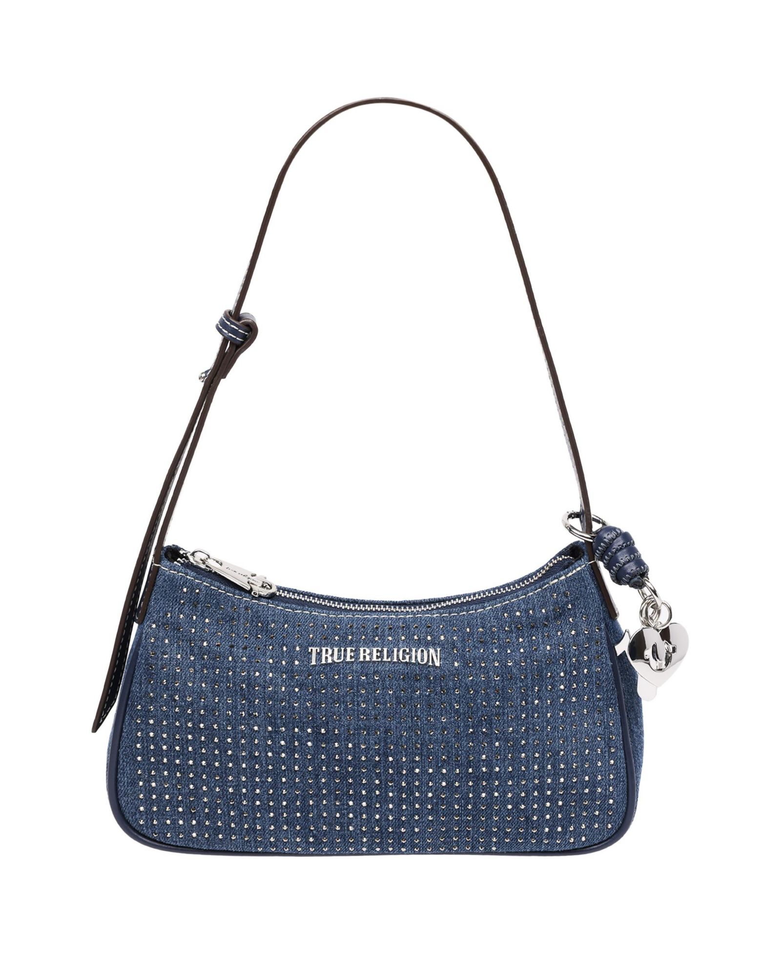 True Religion сумка SPARKLE DENIM ZIP TOP