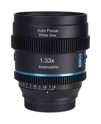Sirui 20mm T1.8 1.33x Anamorphic Cine Lens, - Blue Flare, Sony E