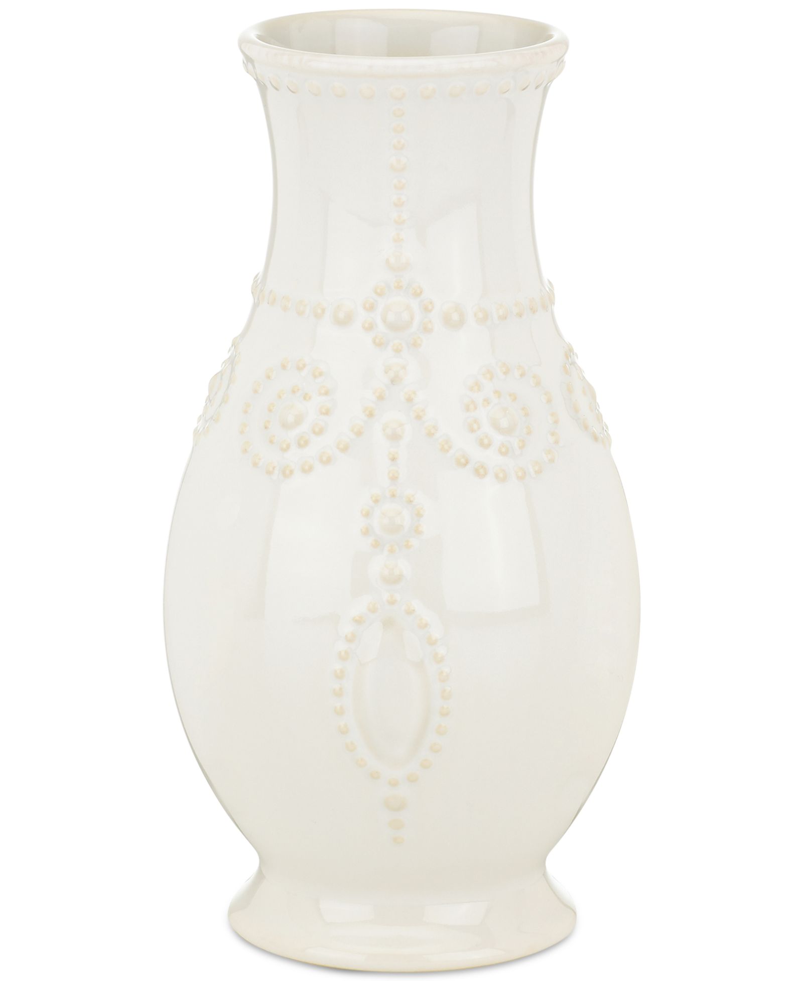 Ваза Lenox French Perle Fluted
