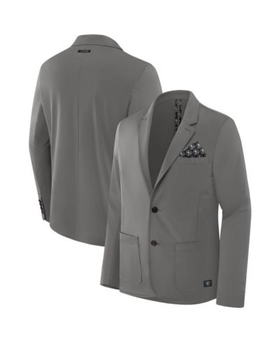 Мужской блейзер J. Palmer Graphite Las Vegas Raiders Man-In-Motion