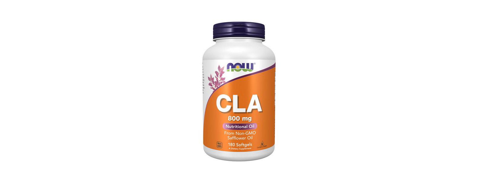 NOW Foods CLA - Conjugated Linoleic Acid, 800 Mg, 180 Softgels