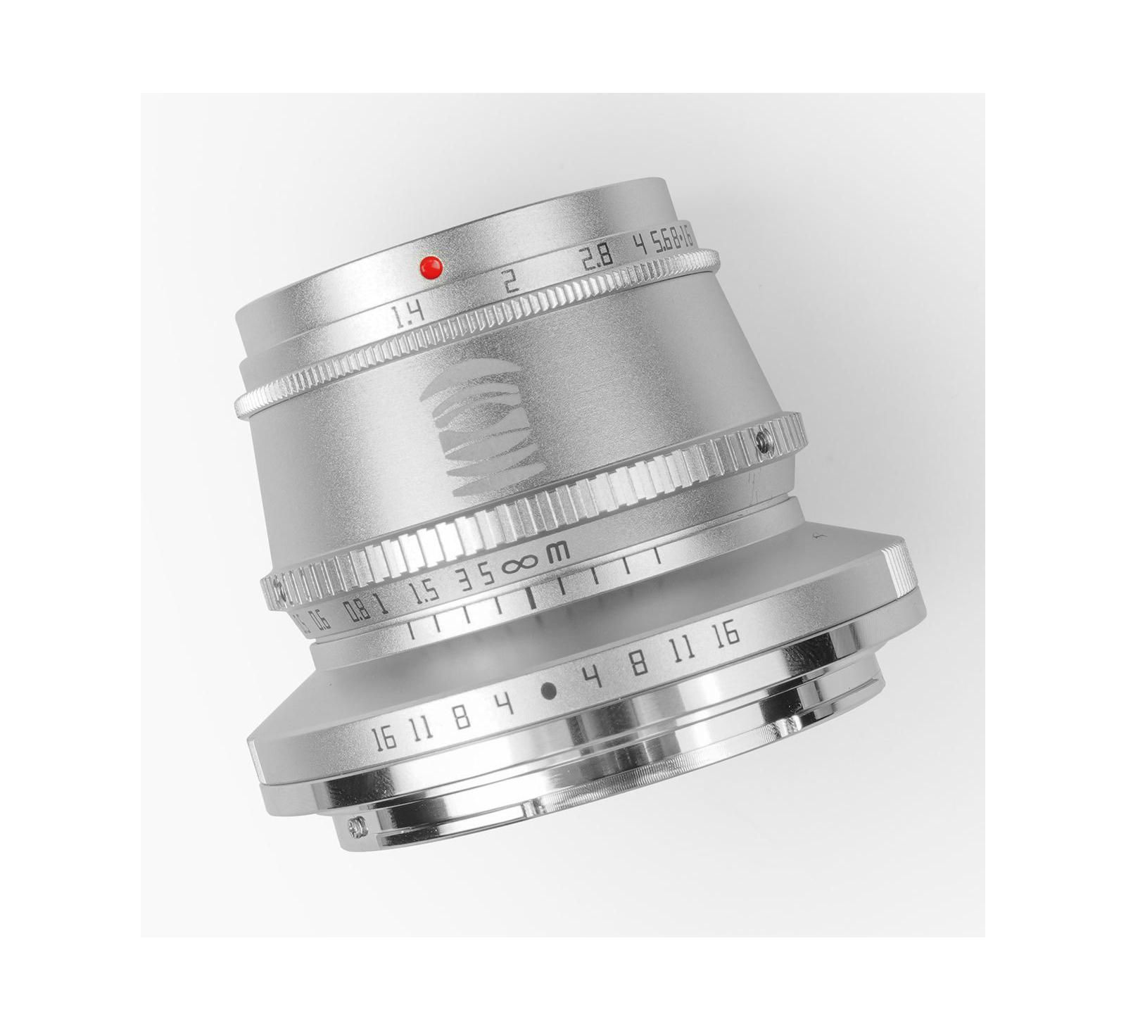 TTArtisan 35mm f/1.4 Lens for Fujifilm X, Silver