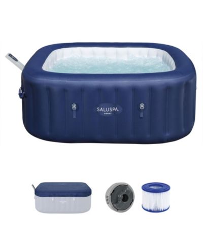 Bestway SaluSpa Hawaii Smart AirJet Inflatable Hot Tub with EnergySense Cover