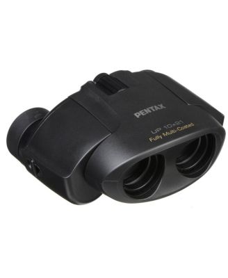 Pentax 10x21 UP Series Porro Prism Binoculars, 5.0 Degree AOV, Black