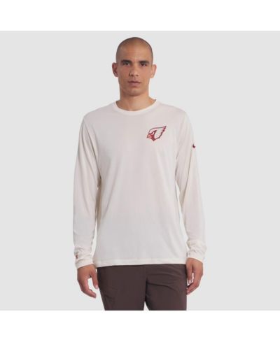 Nike Men's Natural Arizona Cardinals 2025 Rivalries Collection Sideline Legend Dri-FIT Long Sleeve T-Shirt