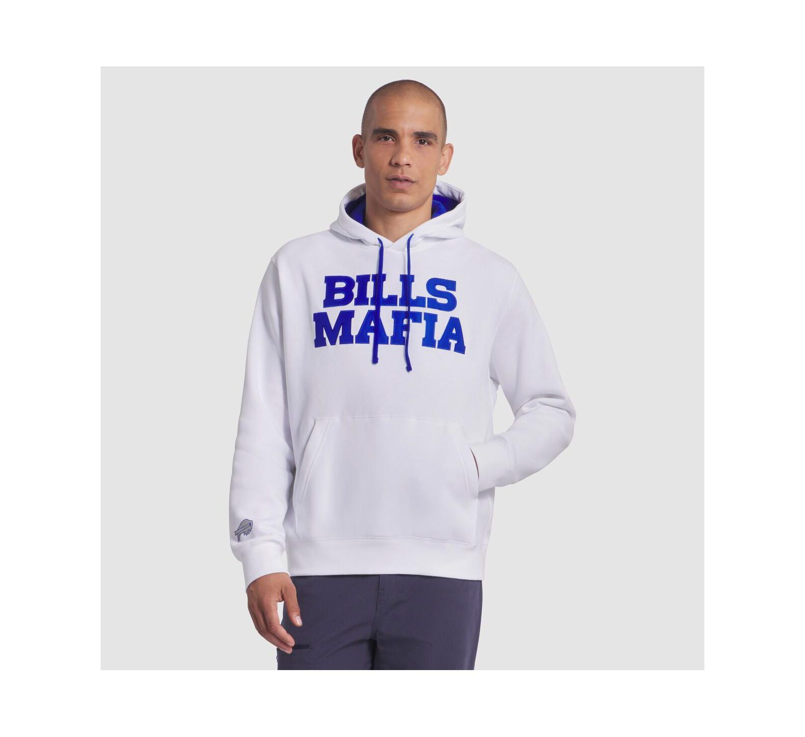Nike Men's White Buffalo Bills 2025 Rivalries Collection Club Hoodie