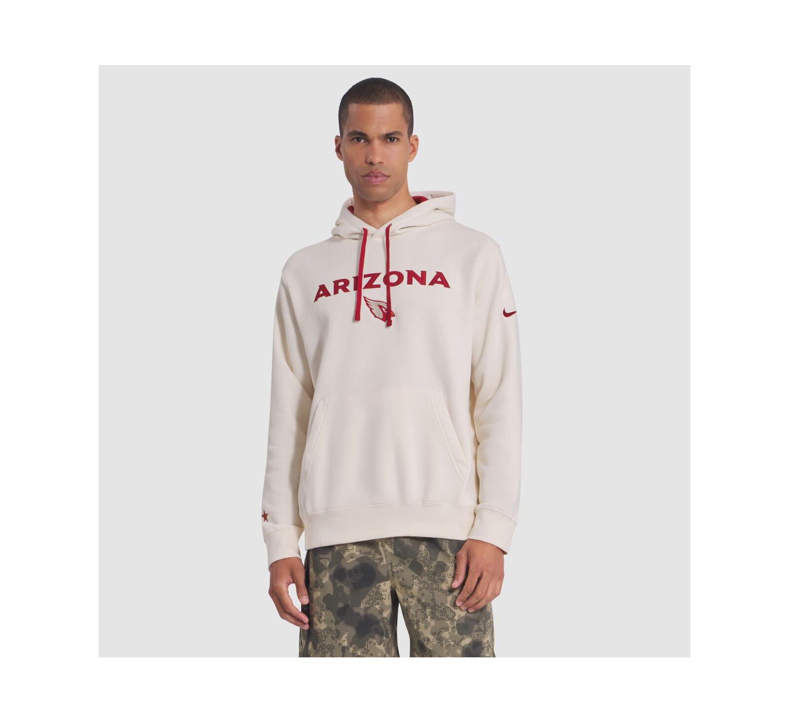 Худи Nike Men's Natural Arizona Cardinals 2025 Rivalries Collection Club