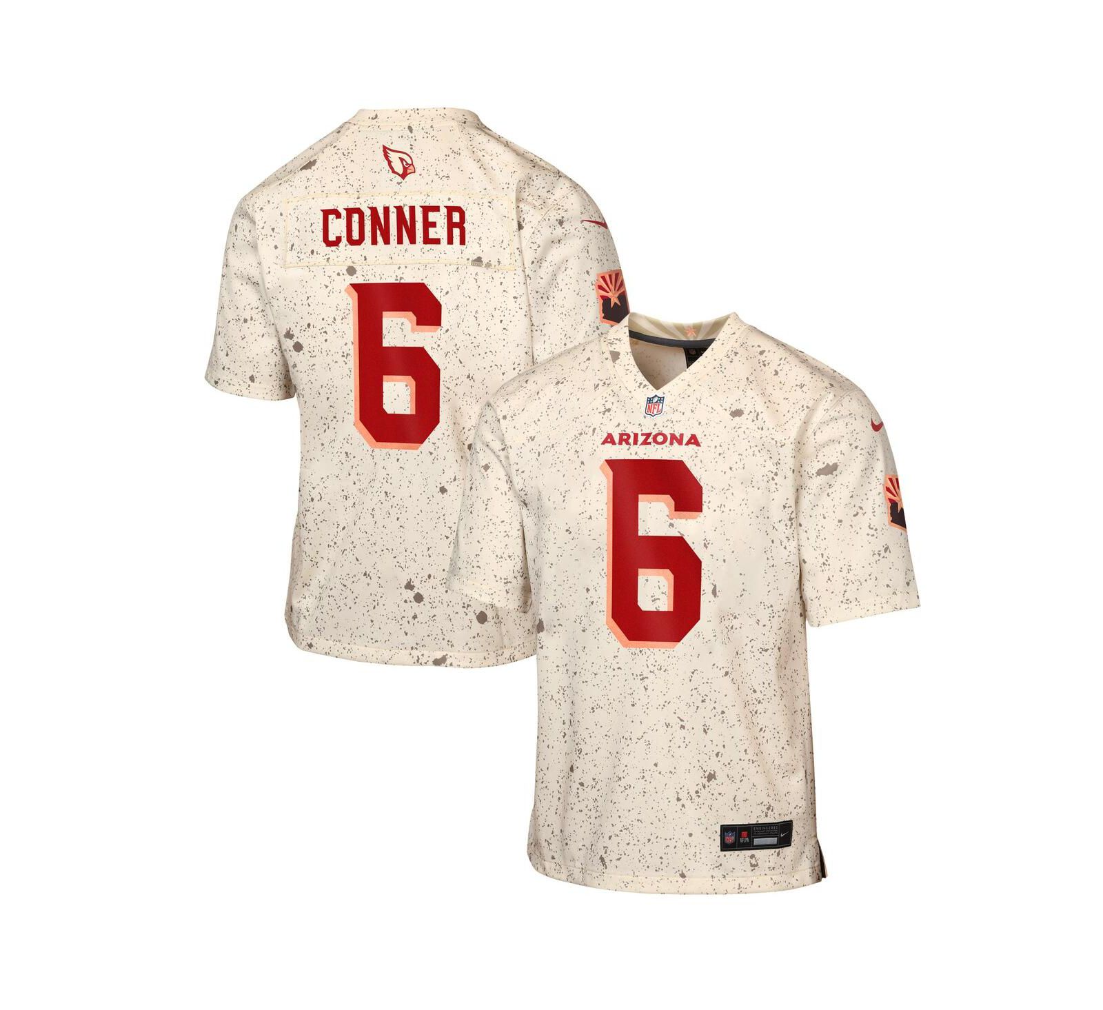 Детская игровая джерси Nike James Conner Arizona Cardinals 2025 Rivalries Collection