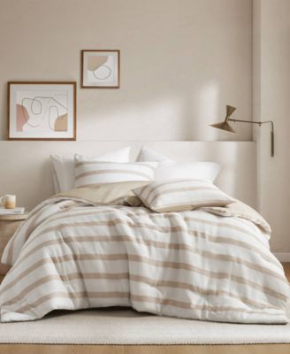 510 Design Merritt Yarn-Dyed Striped 3-Pc. Comforter Set, Full/Queen