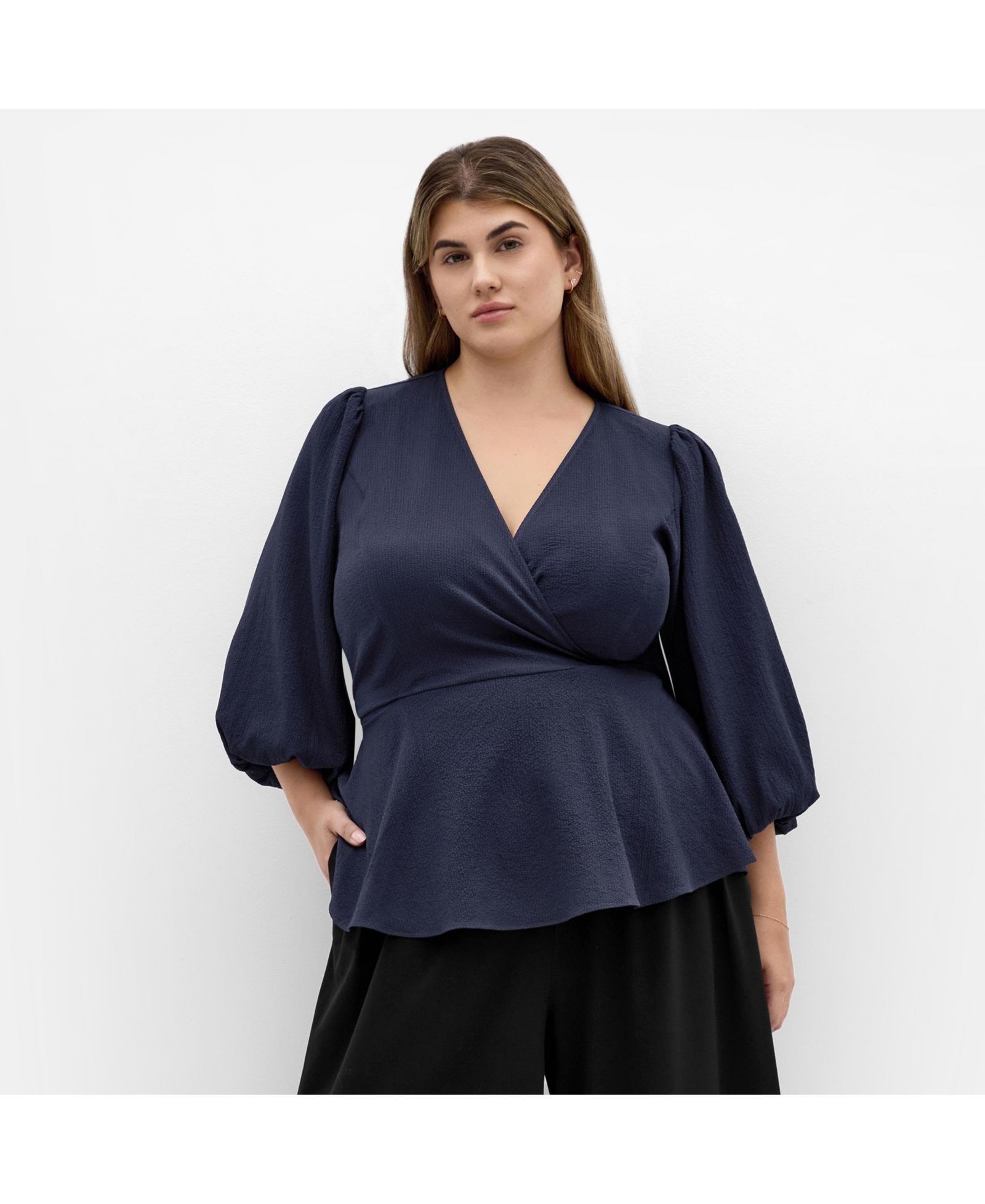 Женский топ CITY CHIC Plus Size Celina Peplum