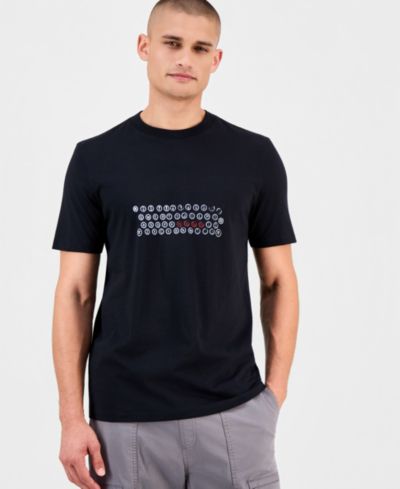 Мужская футболка Hugo by Hugo Boss Deyss с коротким рукавом и принтом