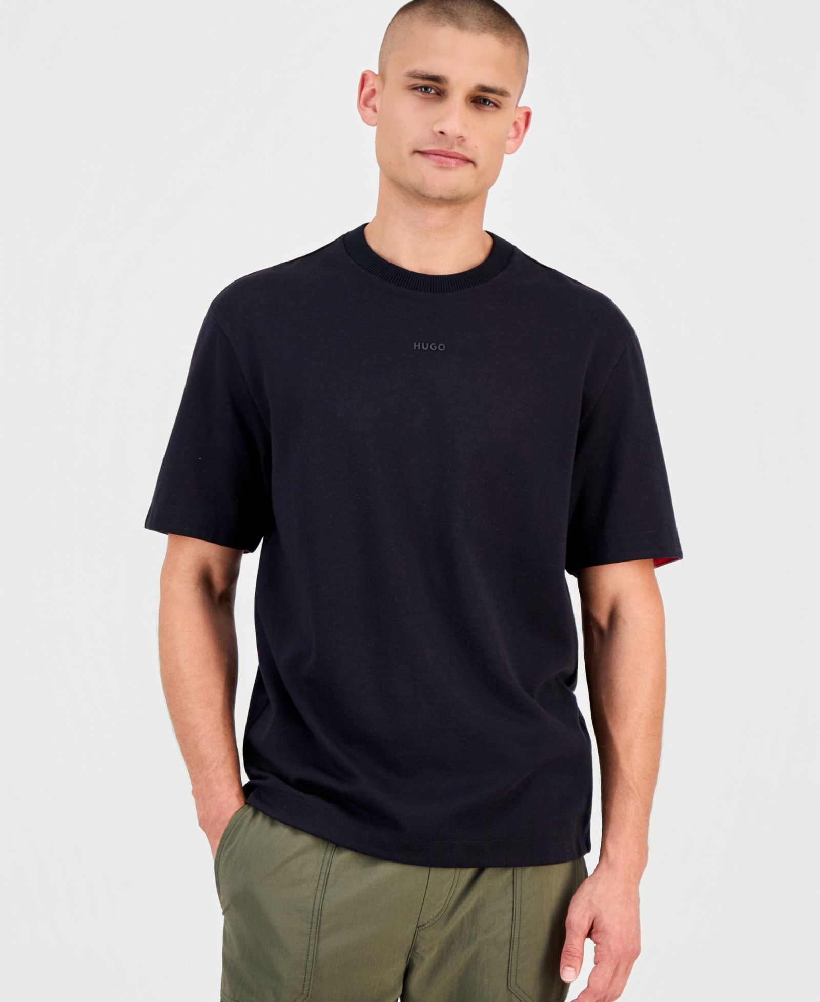 Футболка Hugo by Hugo Boss Men's Daneon Short-Sleeve Logo Crewneck