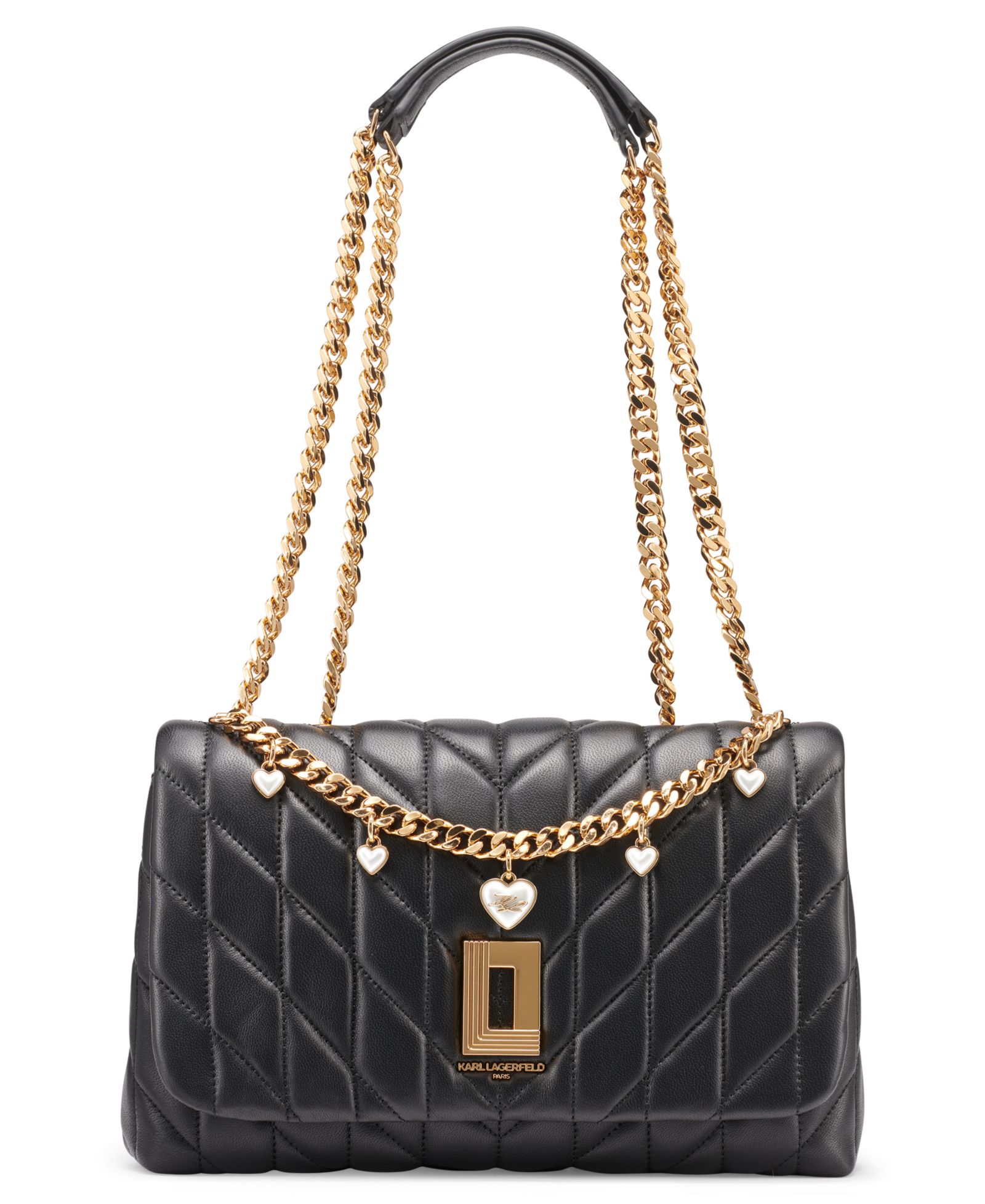 KARL LAGERFELD PARIS Lafayette Small Shoulder Bag