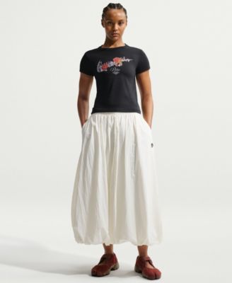 Nike Women's Sportswear укороченная трикотажная футболка Slim Cropped