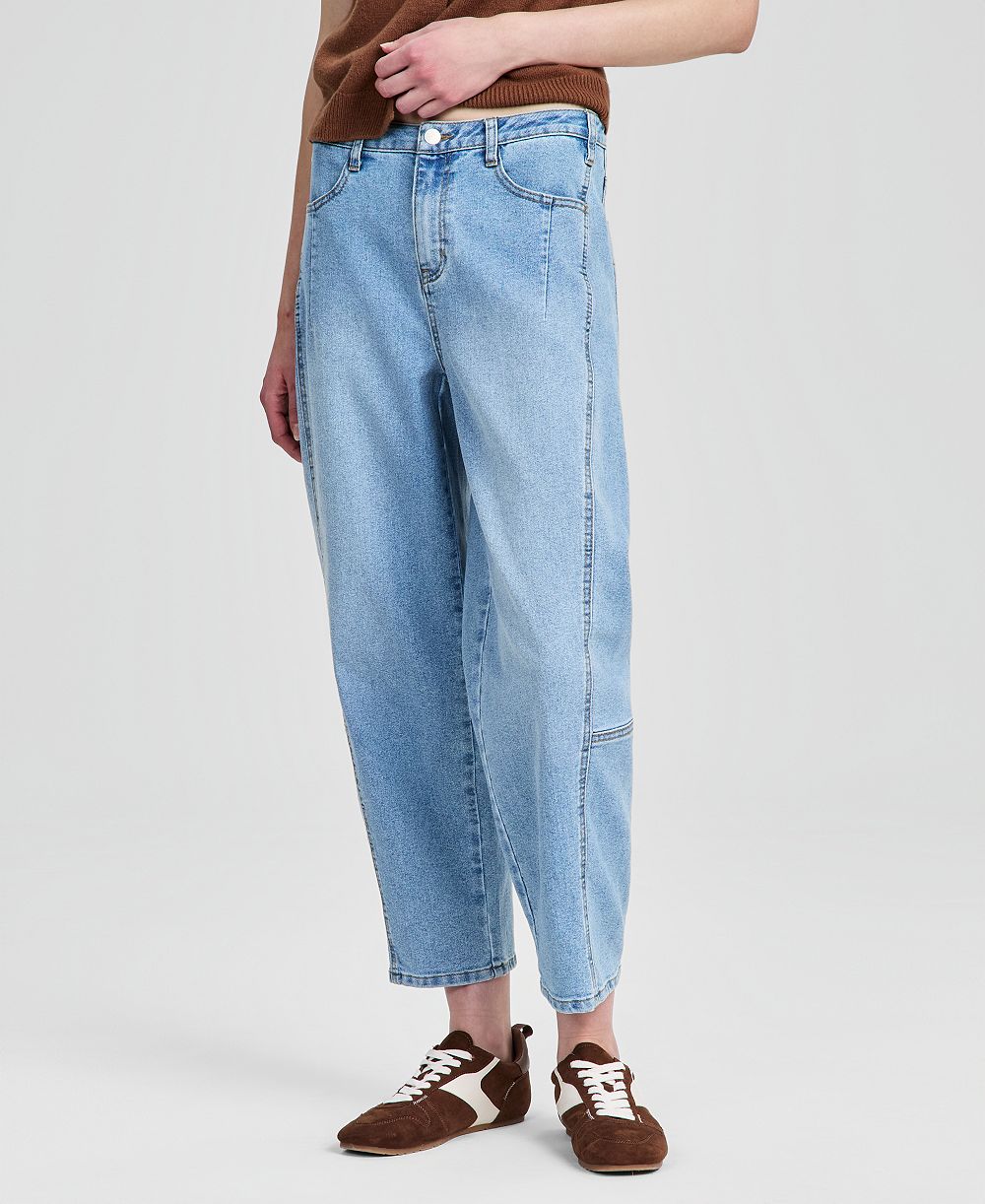 And Now This Petite Barrel Jeans, Macy's Exclusive