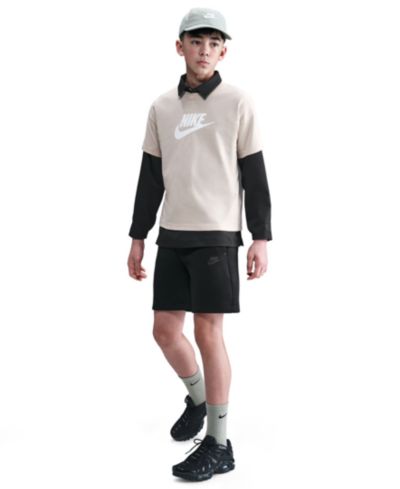 Nike Boys' 8-20 Sportswear Tech Fleece Shorts
