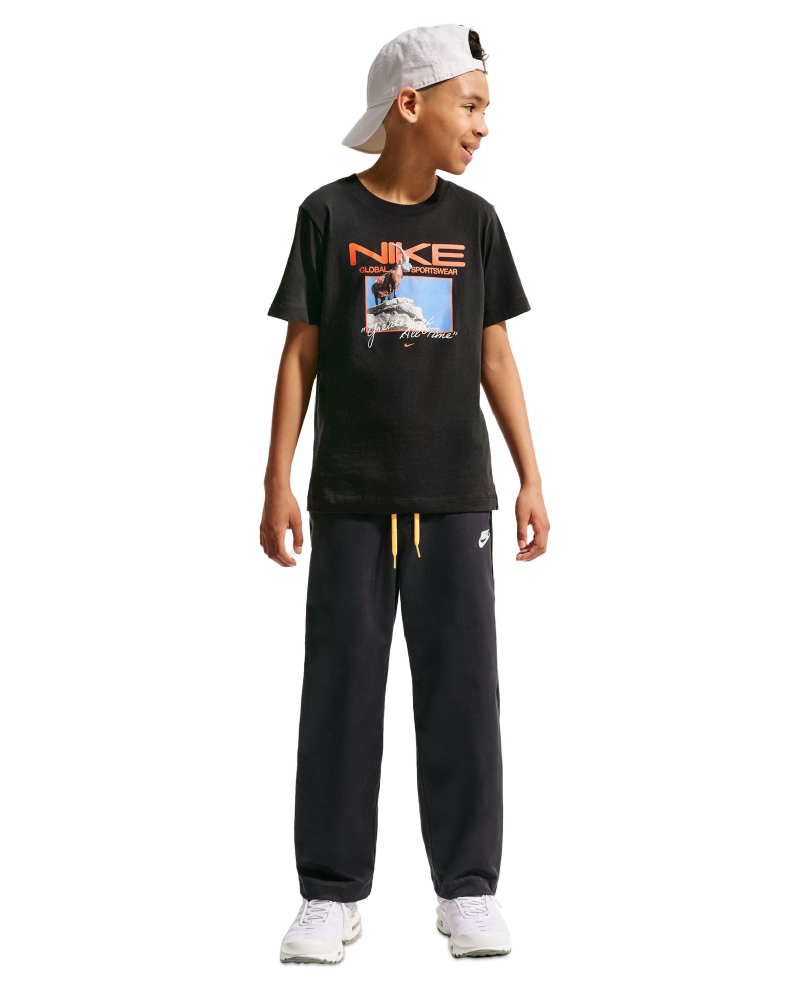 Nike Детская футболка с коротким рукавом 8-20 Sportswear