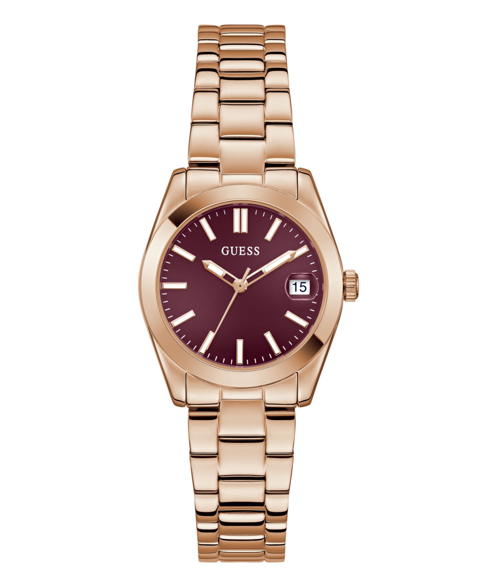 Женские аналоговые часы GUESS Rose-Gold Tone, 32mm
