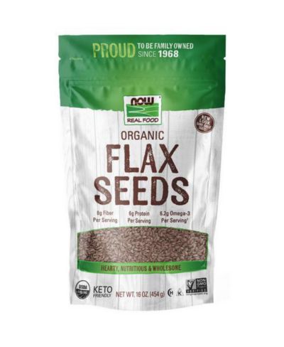 NOW Foods Flax Seed, 1 lb
