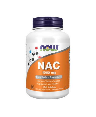 NOW Foods N-Acetyl-L-Cysteine (NAC), 1000 mg, 120 таб