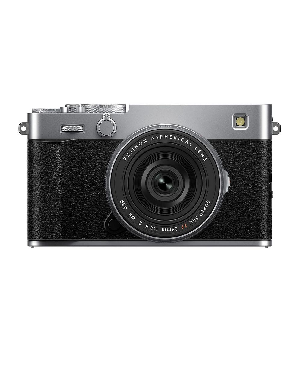 Fujifilm X-E5 Mirrorless Camera with XF 23mm f/2.8 R WR Lens, Silver