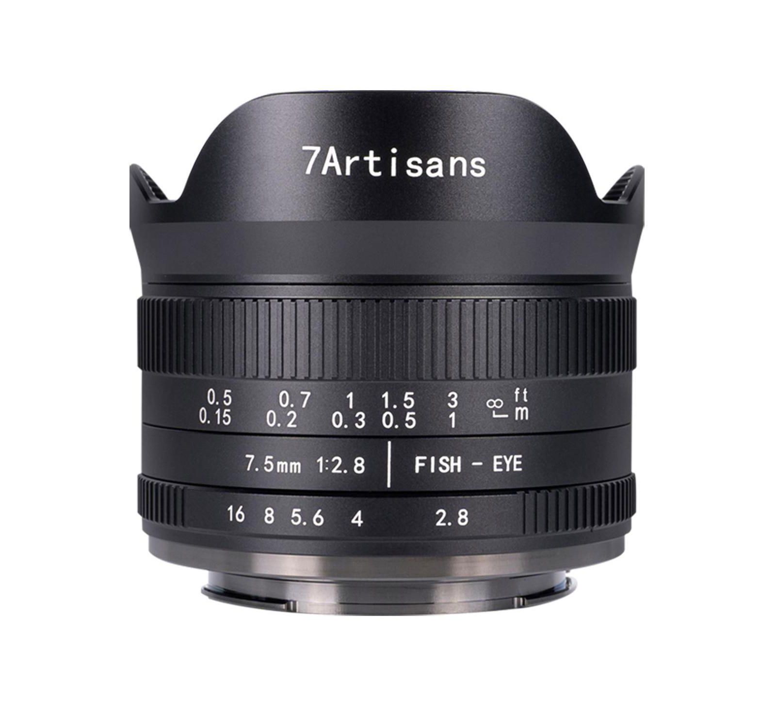 Объектив Fisheye 7.5mm f/2.8 Mark II 7artisans для Nikon Z