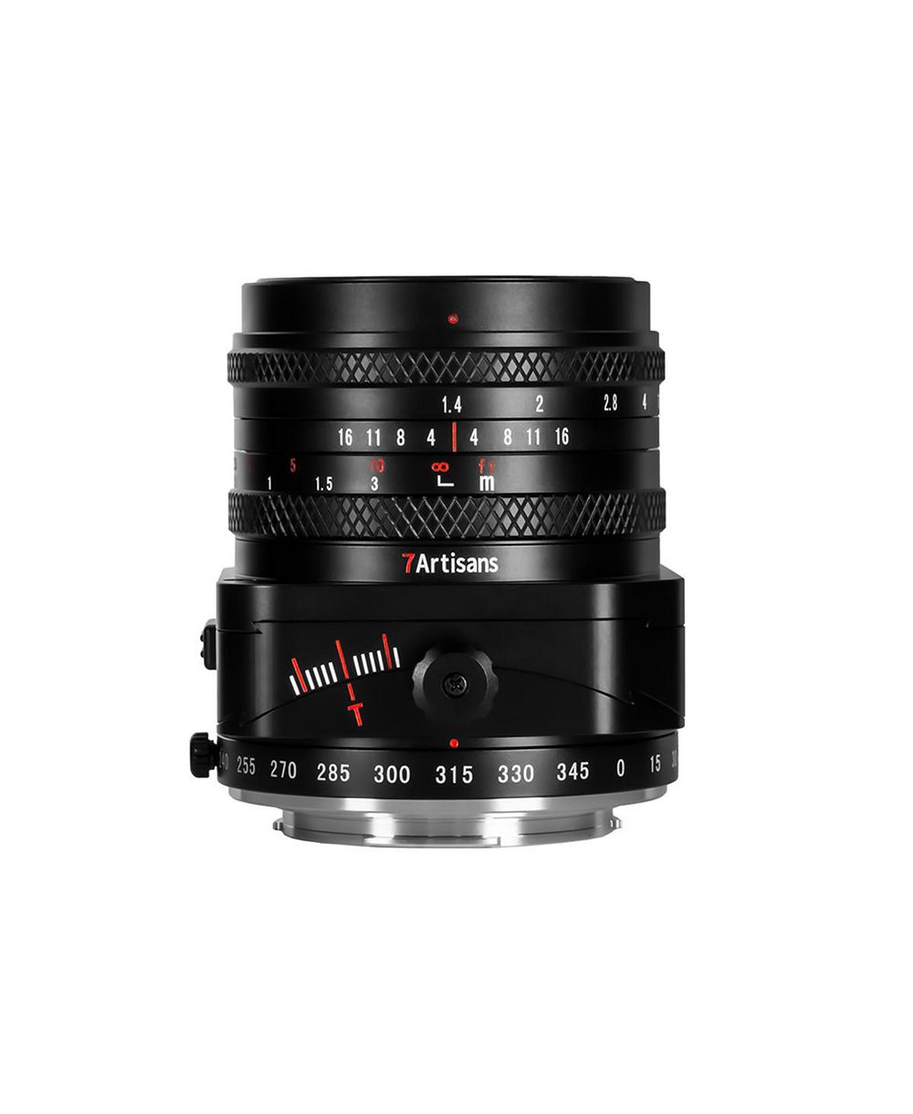 7artisans 50mm f/1.4 Tilt-Shift Lens - Sony E