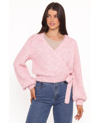 Женский вязаный свитер Petal and Pup Etta Ballet Wrap Knit
