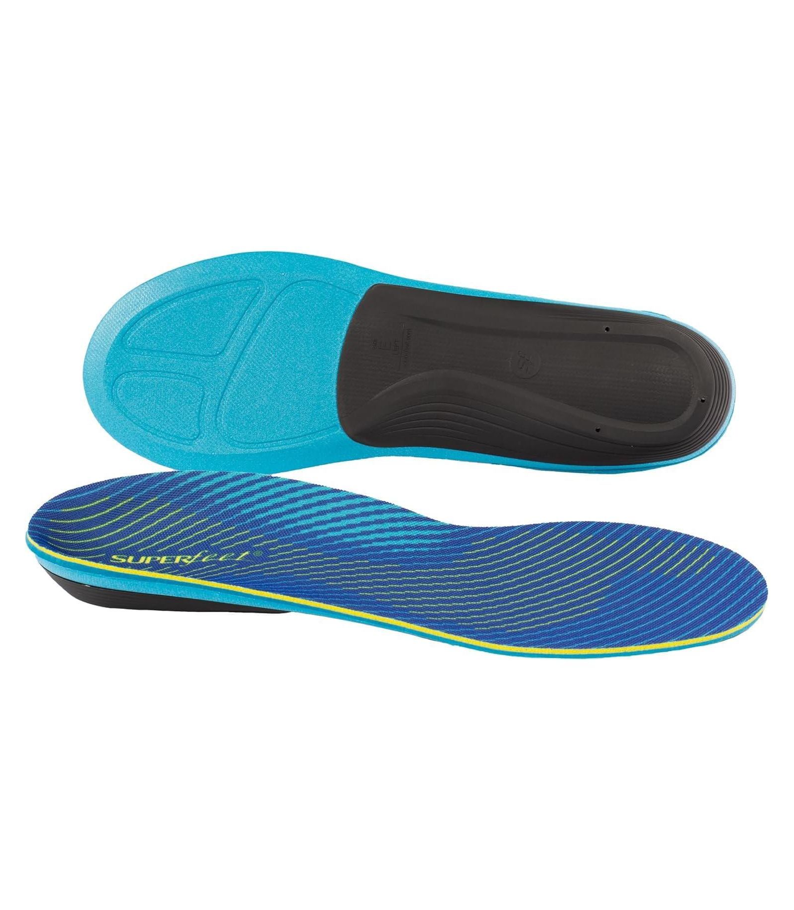 Стельки Superfeet Men's Run Support Medium Arch (V2), 11.5-13 Men / 12.5-14 Women