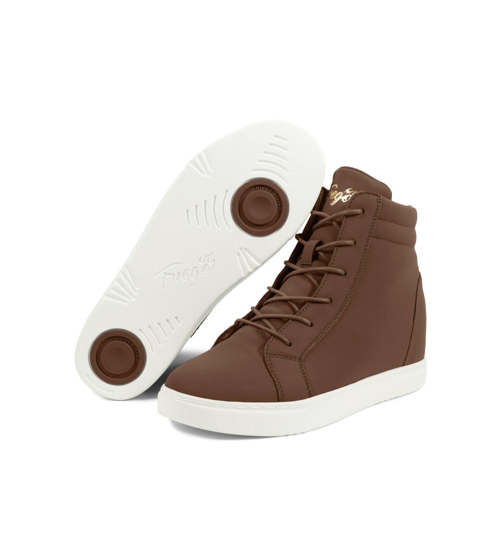 Women's Mocha Wedge Sneaker