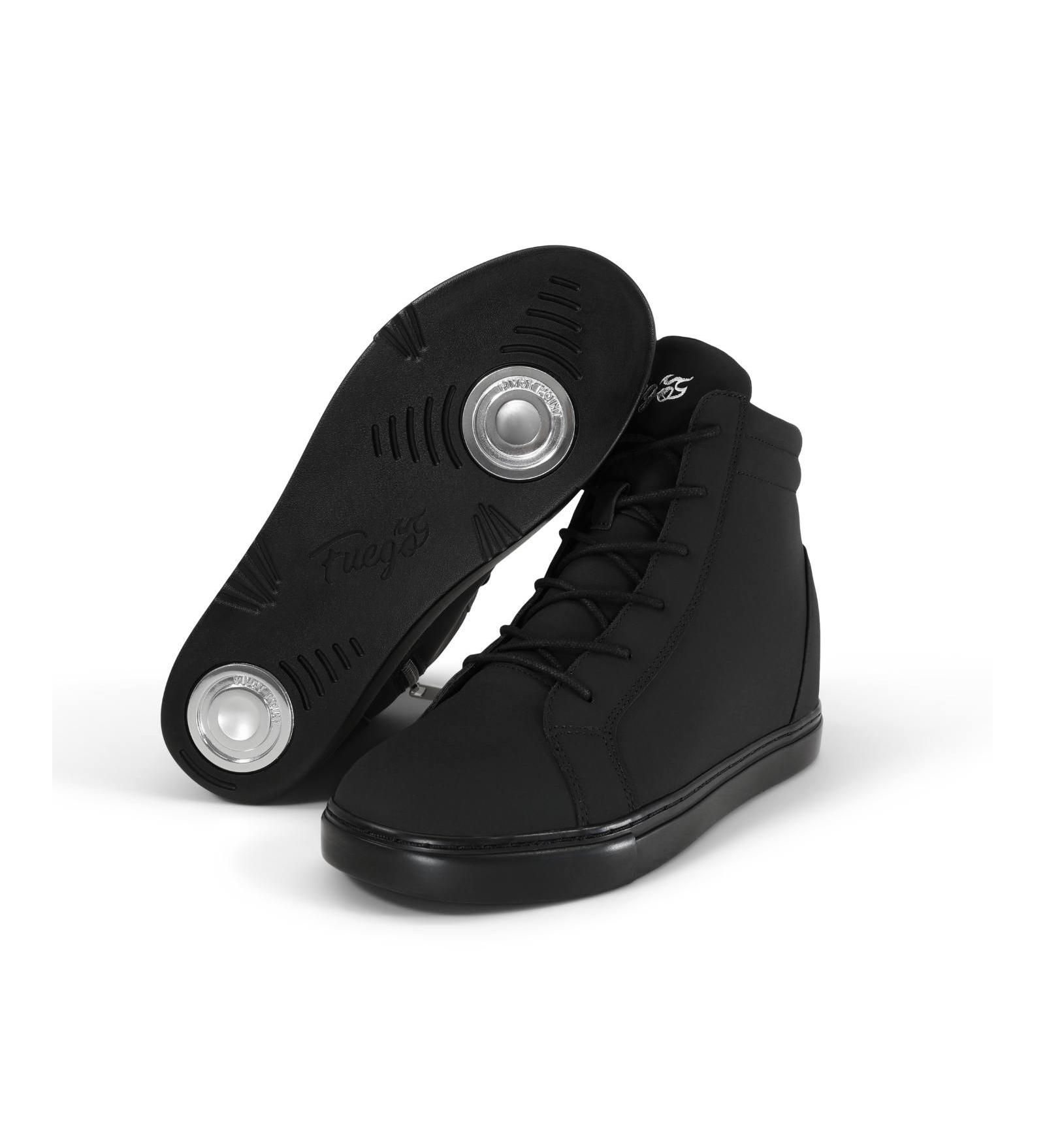 Women's All-black Wedge Sneaker