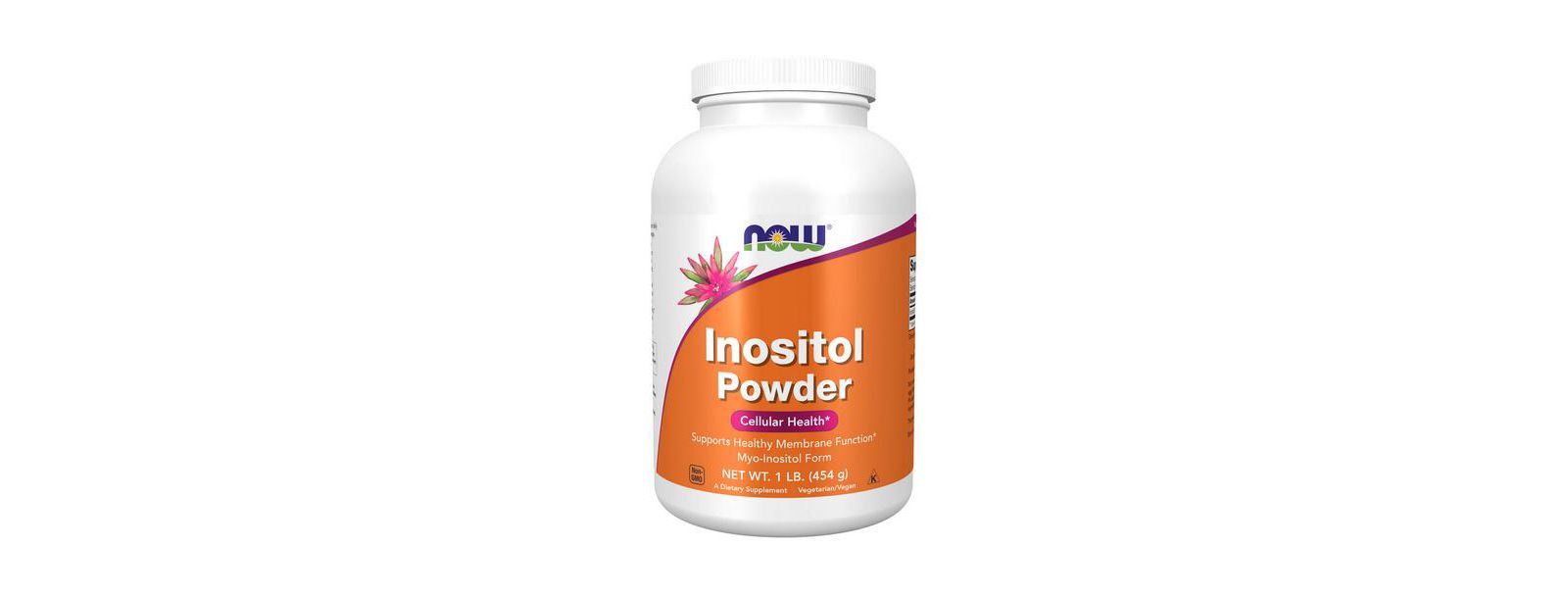 Порошок NOW Foods 100% Pure Inositol, 1 lb