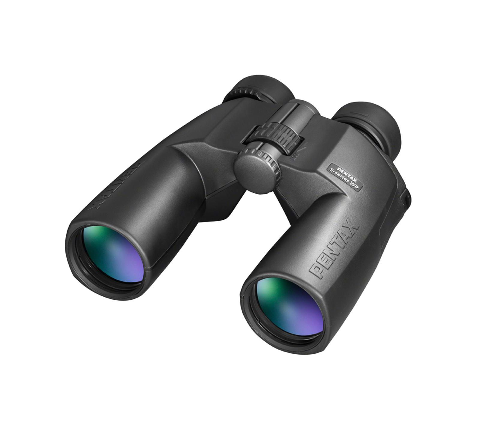 Pentax 12x50 SP Series WP Porro Prism Binoculars, 4.2 Degree AOV, Black