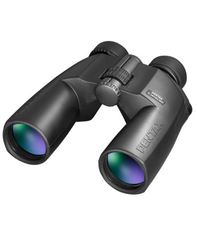 Pentax 12x50 SP Series WP Porro Prism Binoculars, 4.2 Degree AOV, Black