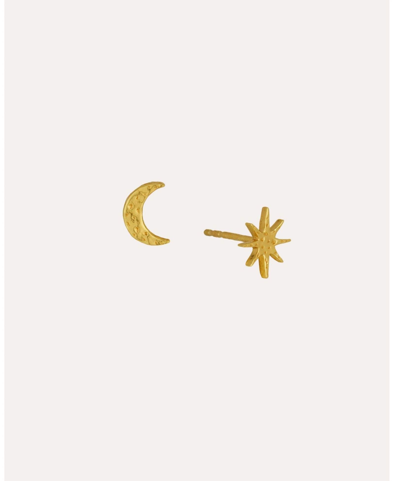 Серьги Ottoman Hands Moon and Star Studs