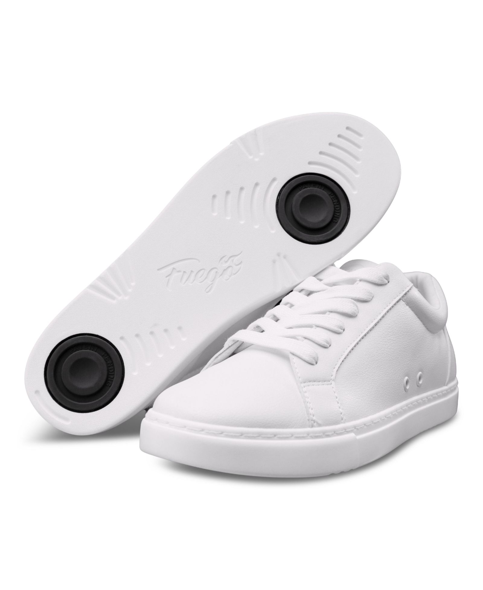 Men's White Low-top Sneaker