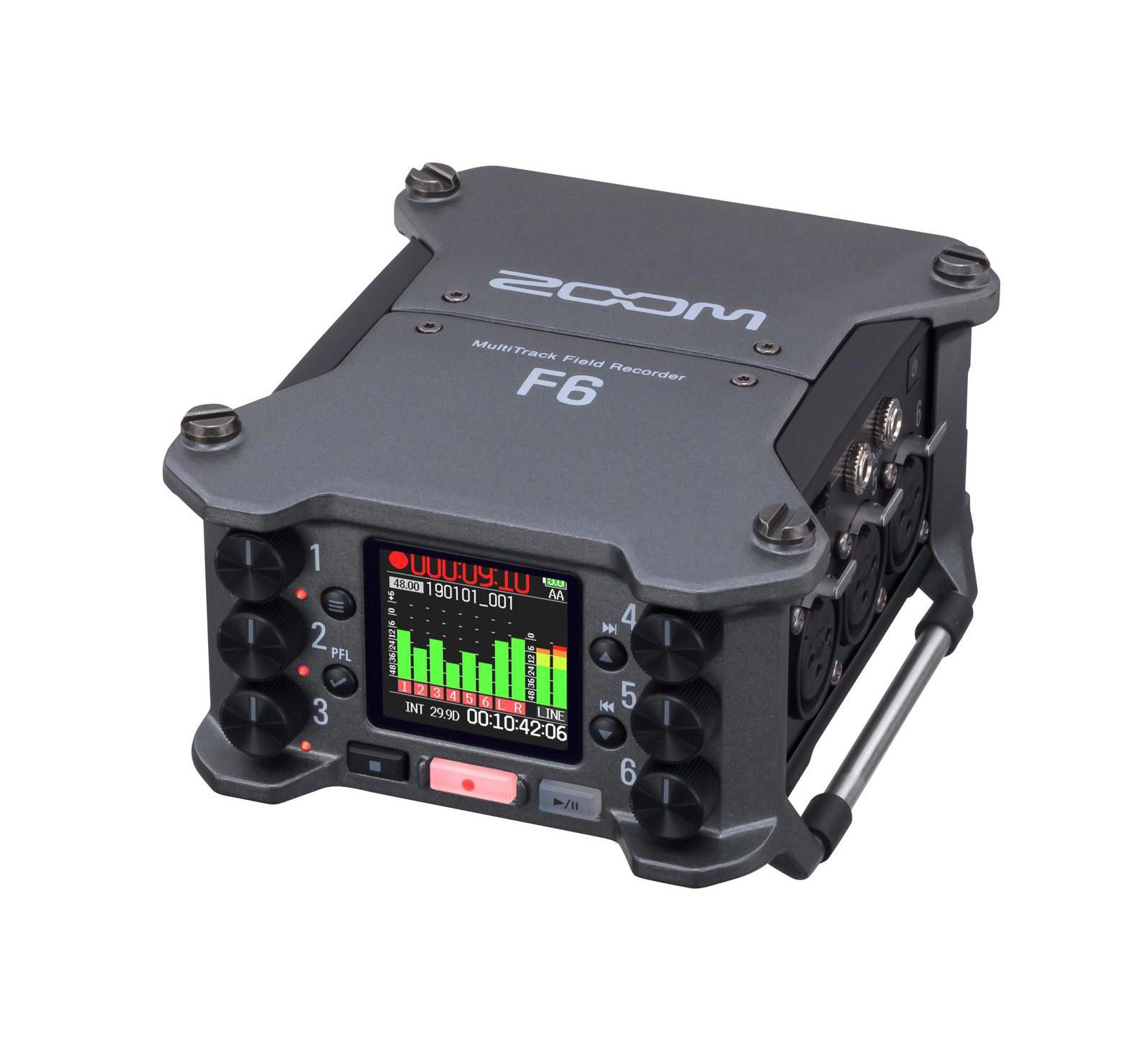Рекордер Zoom F6 32-Bit Float Dual AD Multi-Track Field Recorder