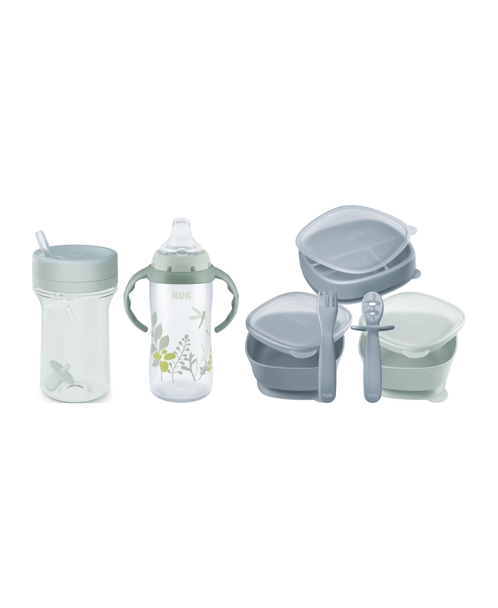 Набор для кормления NUK Toddler Nature 5-Piece Essentials Collection