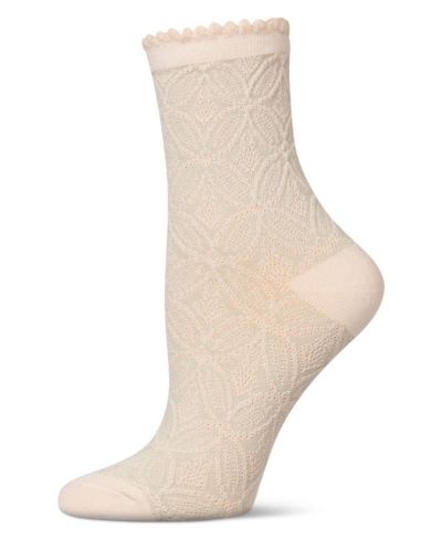 MeMoi Women's Dimensional Burst Anklet Socks