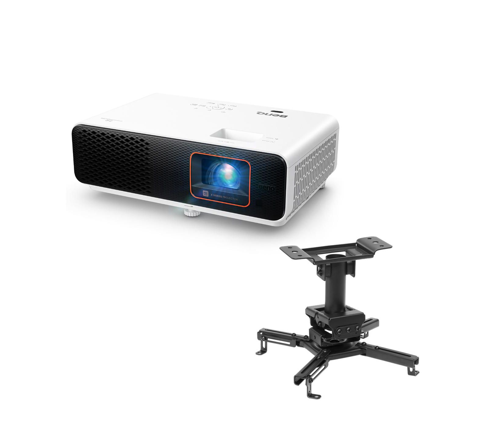 BenQ X500i 4K UHD HDR 4LED Short-Throw DLP Gaming Projector,w/Ceiling Mount