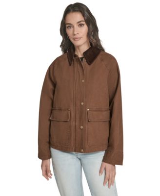 Женская хлопковая куртка Levi's Regular Short Barn Jacket