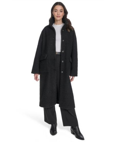 Levi's Женское пальто Boucle Stand Collar Car Coat Regular