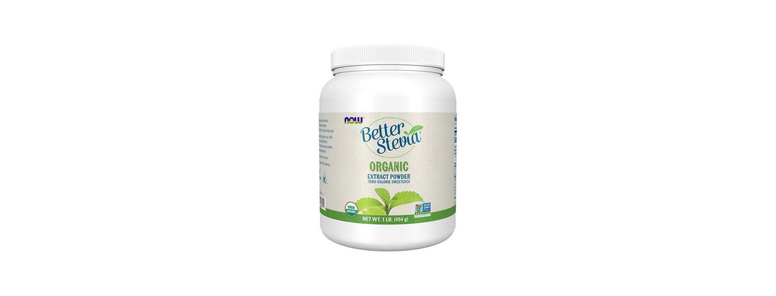 NOW Foods Better Stevia Extract Powder, 1 lb