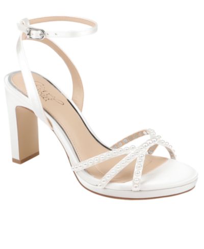 Jewel Badgley Mischka Женские босоножки Iona Block Heel Sandals