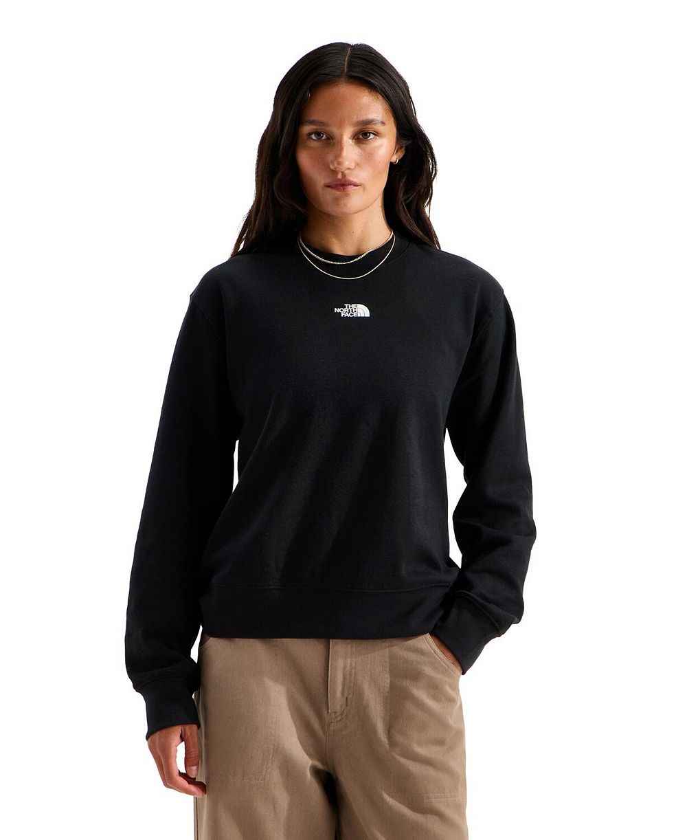 The North Face Women's Double Knit Crew Relaxed-Sweatshirt